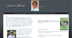 Desktop Screenshot of johnclifton.net